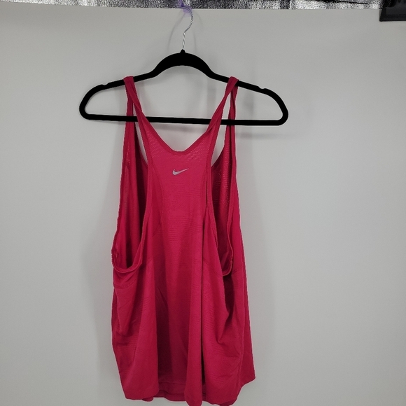 Nike Dri-FIT Womens Activewear Athletic Pink Tank Top Size 2X - Picture 6 of 9